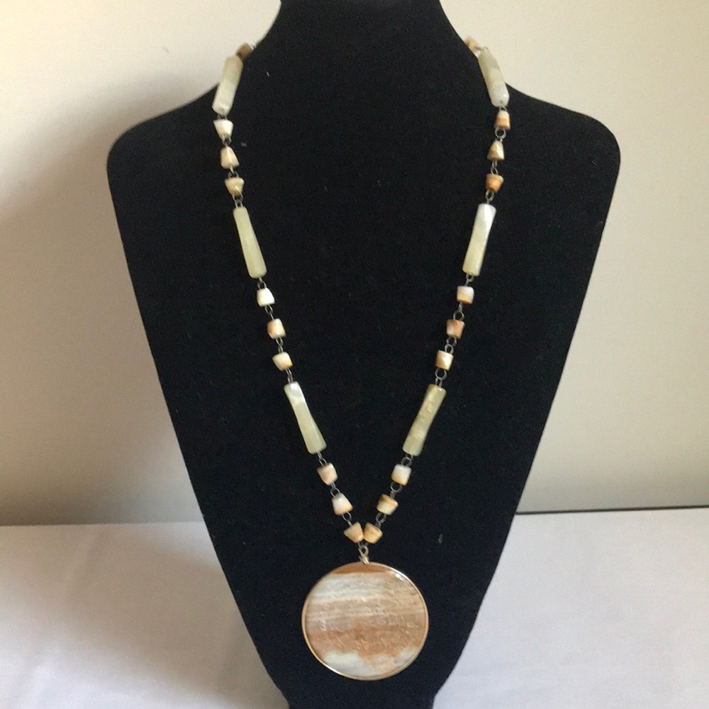 Vintage Long Stone necklace